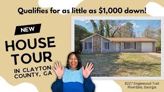 House Tour of New Listing at 8227 Englewood Trail Riverdale Georgia | First-Time Home Buyer