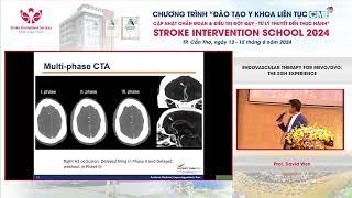 ENDOVASCULAR THERAPY FOR MEVODVO THE SGH EXPERIENCE - Dr.David Wen