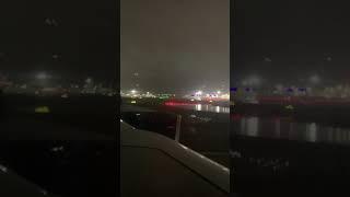 Foggy BA a380 takeoff from Heathrow  #shorts