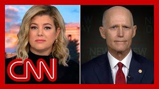 Keilar challenges Senator Scott on Trump's role in 2022 midterms