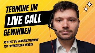 LIVE KALTAKQUISE SETTING CALL I Vertriebsprofi analysiert B2B KUNDEN TELEFONAT eines COLD CALLER