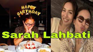 Sarah Lahbati, kasali din pala sya sa nag birthday party kagabi with Kyline Alcantara and friends! 