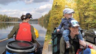 Algonquin Fall Family Camping Trip! - Lots of Laughs! (4K)