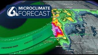 An atmospheric river is headed to NorCal but we will see some of the leftovers