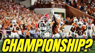 CHAMPIONSHIP WEEKEND! | #2 Texas vs #5 Georgia | College Football Playoffs