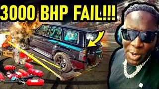 *200 MPH* SHIFTING GONE WRONG IN MY 3000 BHP NISSAN PATROL!! 