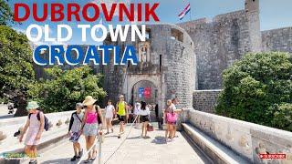 Dubrovnik, Croatia walking tour — great walk Dubrovnik 4k — 4K60 kl./ — Travel Walk