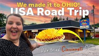 Driving to Cincy and trying food in Cincinnati | USA Road Trip Chicago to Cleveland Day 3