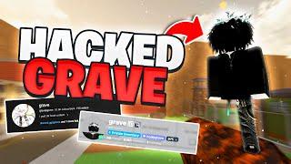 So I HACKED GRAVES ROBLOX Account... (Da Hood)