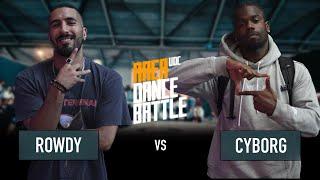 ROWDY VS CYBORG // AREA UDC BATTLE 2023 // KRUMP TOP 4