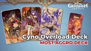 [AGGRO DECK] Cyno Overload | Dehya - Chevreuse - Cyno | Genshin Impact TCG Gameplay