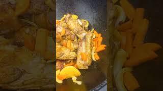 Свинина с капустой и булгуром