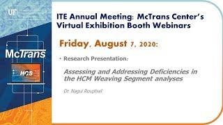 Addressing Deficiencies of the HCM Weave Method: STRIDE Research Project