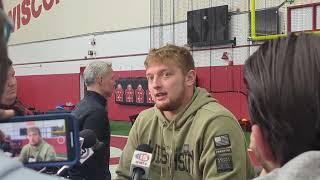 Wisconsin Football Post-Game || DL Ben Barten Reacts to loss to Minnesota to end Badgers bowl streak