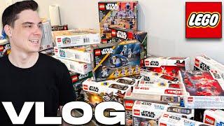 Organizing my LEGO Star Wars Collection & Tough Breaks! (MandR Vlog)