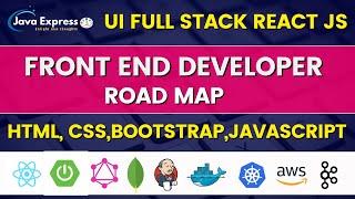 Front End Developer RoadMap - UI Full Stack | React JS