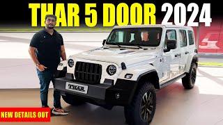 Thar 5 Door 2024 - Panoramic Sunroof, New Interiors, New Engines & More | All Details