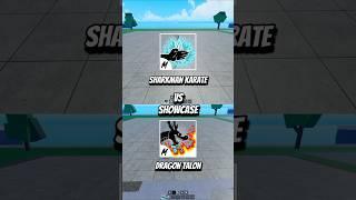Sharkman Karate vs Dragon Talon #roblox #dispecs #bloxfruits #bloxfruit