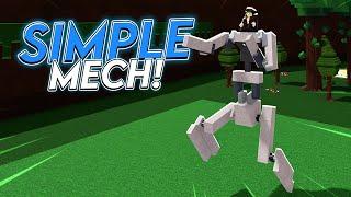 *NEW* SIMPLE BATTLE MECH TUTORIAL!! | Roblox Build A Boat For Treasure