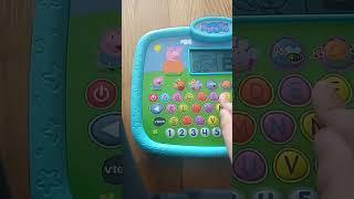 Peppa pig #La tablet interactiva #vtech #toys #shortsfeed #shorts