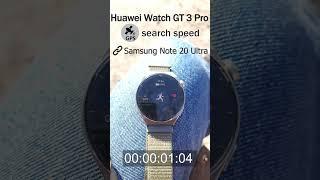 Huawei Watch GT 3 Pro GPS satellites search speed #huaweiwatchgt3pro