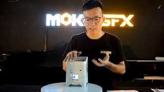 MOKA 4X18W RGBWA+UV Review - Battery Powered Uplighter, Disco, DJ Light, LED Effect, Weddings