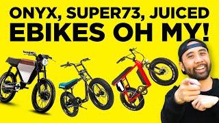 Onyx, Super73, Juiced, DIY Electric Motorbikers of Detroit Meetup | RunPlayBack