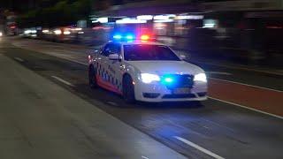 (MEDICAL ESCORT) NSW Ambulance and Police Urgently Rushing to Hospital With Critical Patient