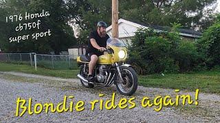 1976 Honda CB750f Super Sport build - she's back! - One of a Kind Cafe Racer!