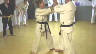 Tom Hill's Karate Dojo; X block; Juji Uke techniques