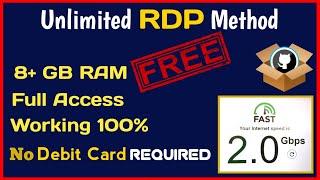 How To Get Free RDP Unlimited | Windows RDP Lifetime Latest Method [2024]