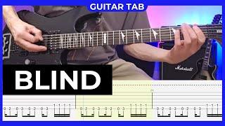 KORN - Blind - Guitar Cover with Guitar Tabs Arranged for 6-String Guitar