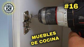 Colocación de MUEBLES de COCINA, Paso a Paso.