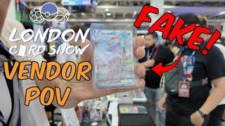 We Got SCAMMED at London's BIGGEST Card Show!!! (Vendor POV)