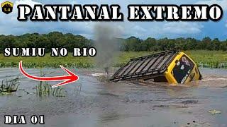 Dia 1 - Pantanal Alagado - Travessia 4x4 Extrema - Perdemos o Motor?