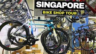 SINGAPORE Bike Shop Tour - Hup Leong Co / Cannondale / Colnago / Merida