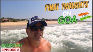 Walk to Candolim beach -final thoughts on Goa   and my commentary on so called ''Water Sports''