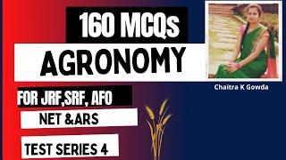 Test Series-4 Agronomy ICAR-JRF