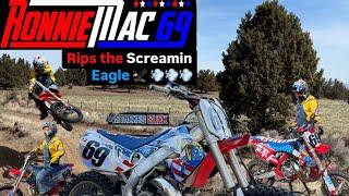 Ronnie Mac 69 Rips the Screamin Eagle  
