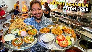 Punjab 299/- Dhaba Street Food India  HIGH RATED Rangli Punjabi Thali