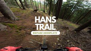 Hans Trail Enduro Line Level Black Bikepark Kronplatz Italien 