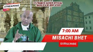 7 AM - Konkani Mass |Brestar-Sadea Kallchem Chovisvem Satollem| Basilica of Bom Jesus | 19 Sept 2024