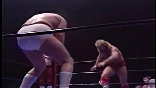 Midnight Express (with Jim Cornette) vs Magnum TA & Mr Wrestling II (Rematch) Jan 29, 1984