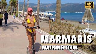 Marmaris Walking Tour May 2022 | Most Beautiful Places in Turkey [4K UHD 60 fps]