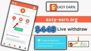 easy-earn.org payment proof || easy earn.org website withdraw proof ||  easy earn live payment proof