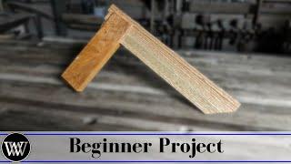 How To Make A Try Square | Beginner Woodworking Project