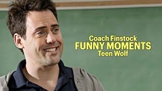 coach finstock | funny moments (teen wolf)