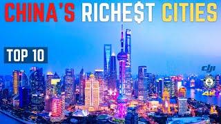 China's Richest Cities 2021 | Top 10 | 中国最富有城市 2021