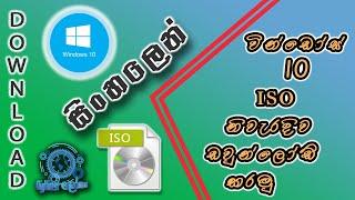 How To Download Windows 10 Original ISO File Sinhala