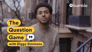 Rapper and actor Diggy Simmons cooks us dinner and butters us up | Bumble's Question Game